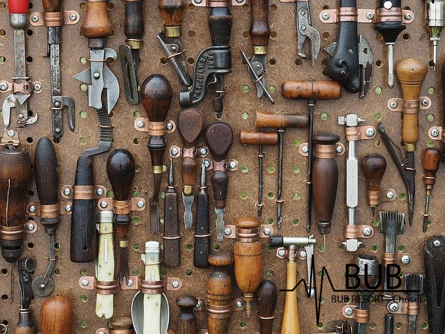 たくさんの工具たち